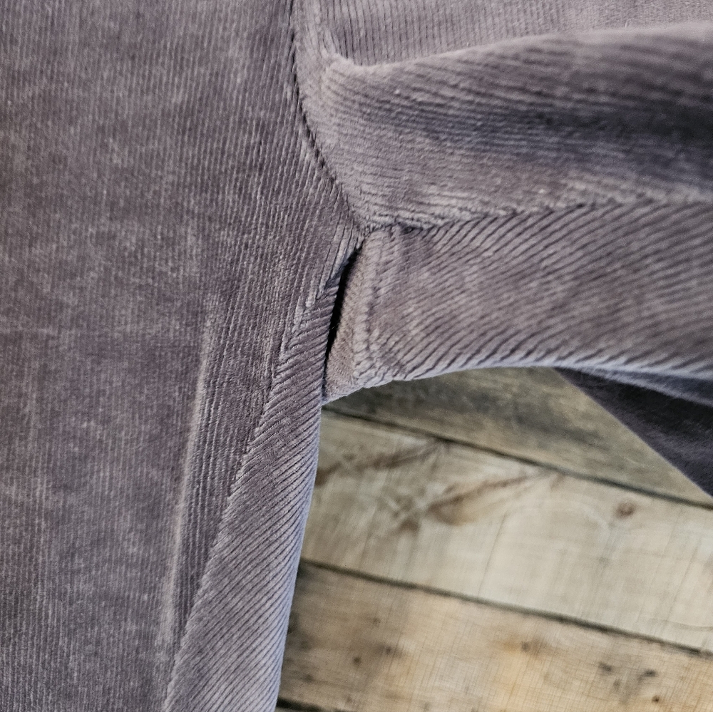 HUE Brand Women's Dark Gray Corduroy Pull On Jegging Pants size L - Picture 7 of 14